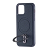 Чехол Jinduka Leather Ringo iPhone 12 Blue