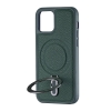 Чехол Jinduka Leather Ringo iPhone 12 Green