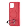 Чехол Jinduka Leather Ringo iPhone 12 Pro Red