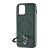 Чехол Jinduka Leather Ringo iPhone 12 Pro Green