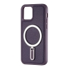 Чехол Jinduka Leather Ringo iPhone 12 Pro Purple