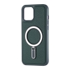Чехол Jinduka Leather Ringo iPhone 12 Pro Max Green