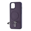 Чохол Jinduka Leather Ringo iPhone 13 Purple