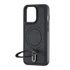 Чохол Jinduka Leather Ringo iPhone 13 Pro Black