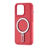 Чехол Jinduka Leather Ringo iPhone 13 Pro Red