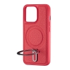 Чехол Jinduka Leather Ringo iPhone 13 Pro Red
