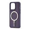 Чохол Jinduka Leather Ringo iPhone 13 Pro Purple