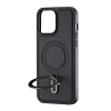 Чохол Jinduka Leather Ringo iPhone 13 Pro Max Black