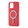 Чохол Jinduka Leather Ringo iPhone 13 Pro Max Red