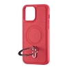 Чохол Jinduka Leather Ringo iPhone 13 Pro Max Red