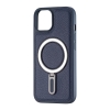 Чохол Jinduka Leather Ringo iPhone 14 Blue