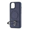 Чохол Jinduka Leather Ringo iPhone 14 Blue