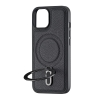 Чехол Jinduka Leather Ringo iPhone 14 Black
