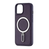 Чохол Jinduka Leather Ringo iPhone 14 Purple