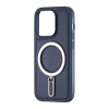 Чехол Jinduka Leather Ringo iPhone 14 Pro Blue