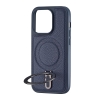 Чехол Jinduka Leather Ringo iPhone 14 Pro Blue
