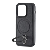 Чехол Jinduka Leather Ringo iPhone 14 Pro Black