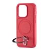 Чехол Jinduka Leather Ringo iPhone 14 Pro Red
