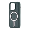 Чехол Jinduka Leather Ringo iPhone 14 Pro Green
