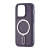 Чохол Jinduka Leather Ringo iPhone 14 Pro Purple