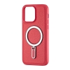 Чехол Jinduka Leather Ringo iPhone 14 Pro Max Red