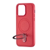 Чохол Jinduka Leather Ringo iPhone 14 Pro Max Red