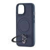 Чохол Jinduka Leather Ringo iPhone 15 Blue