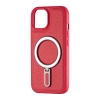 Чохол Jinduka Leather Ringo iPhone 15 Red