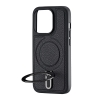Чохол Jinduka Leather Ringo iPhone 15 Pro Black