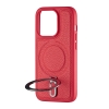 Чохол Jinduka Leather Ringo iPhone 15 Pro Red