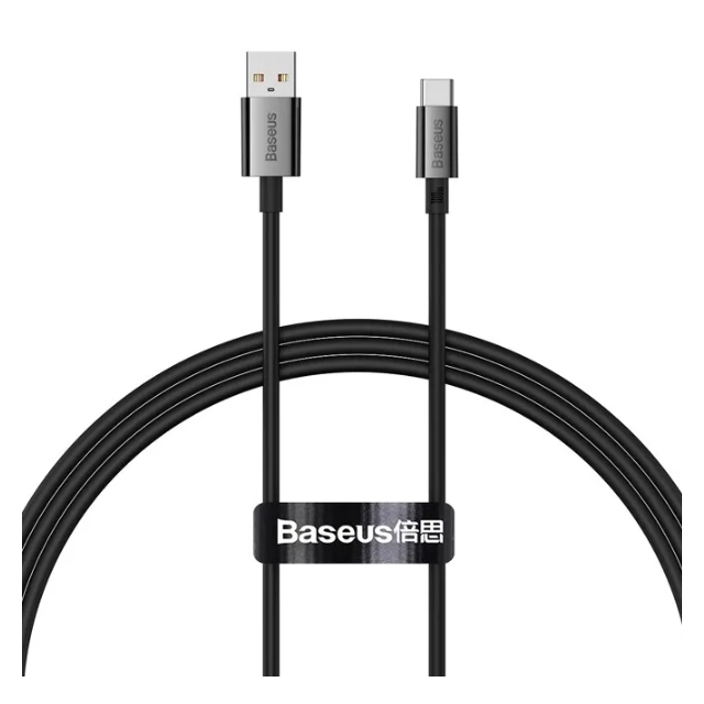 Кабель Baseus Superior Series Fast Charging Data Cable USB to Type-C 100W 1m Cluster Black