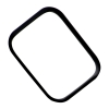 Защитная пленка WIWU Apple Watch Series 7/8/9 (41 mm) Black (2 шт в упаковке)