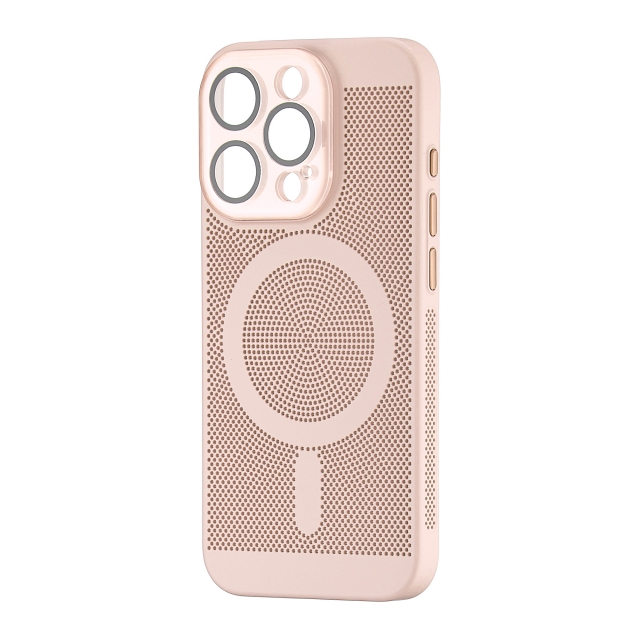 Чехол Perfomed with MagSafe Protected Camera iPhone 15 Pro Pink