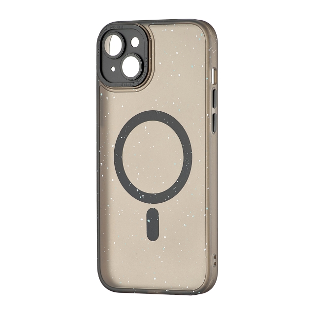 Чохол Splatter with MagSafe Protected Camera iPhone 15 Plus Black