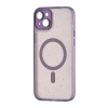 Чехол Splatter with MagSafe Protected Camera iPhone 15 Plus Purple