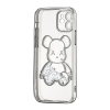 Чехол Shining Bear Case Protected Camera iPhone 12 Silver