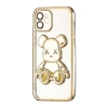 Чехол Shining Bear Case Protected Camera iPhone 12 Gold