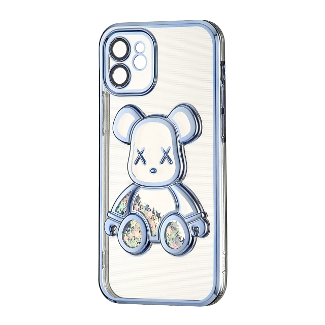 Чехол Shining Bear Case Protected Camera iPhone 12 Blue
