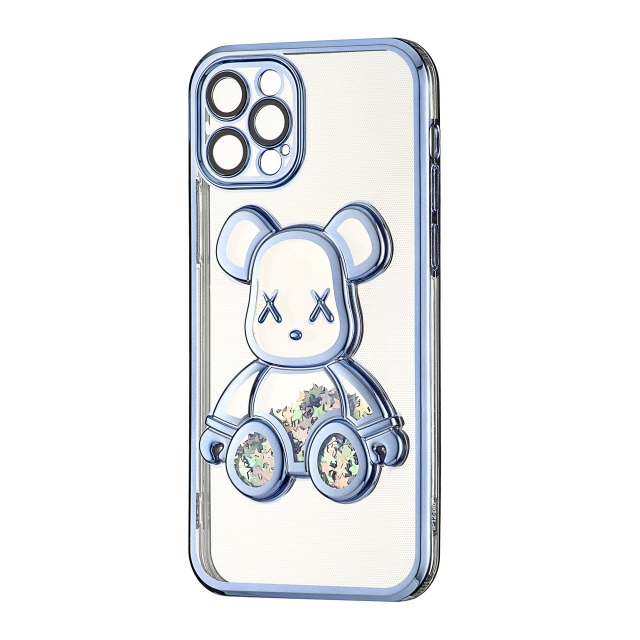 Чехол Shining Bear Case Protected Camera iPhone 12 Pro Blue