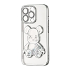 Чехол Shining Bear Case iPhone 13 Pro Silver