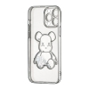 Чехол Shining Bear Case Protected Camera iPhone 13 Pro Max Silver