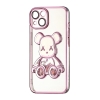 Чехол Shining Bear Case Protected Camera iPhone 14 Pink
