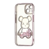 Чехол Shining Bear Case Protected Camera iPhone 14 Pink