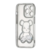 Чехол Shining Bear Case Protected Camera iPhone 14 Pro Silver