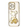 Чехол Shining Bear Case Protected Camera iPhone 14 Pro Gold