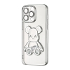 Чехол Shining Bear Case Protected Camera iPhone 14 Pro Max Silver