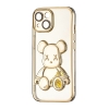 Чехол Shining Bear Case Protected Camera iPhone 15 Gold