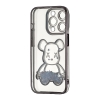 Чохол Shining Bear Case Protected Camera iPhone 15 Pro Black