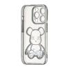 Чехол Shining Bear Case Protected Camera iPhone 15 Pro Silver