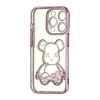 Чехол Shining Bear Case iPhone 15 Pro Pink
